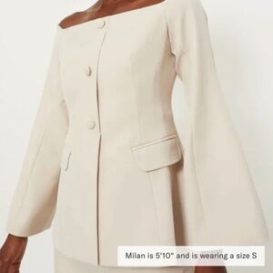 TUCKERNUCK Stone Off the Shoulder Bria Blouse